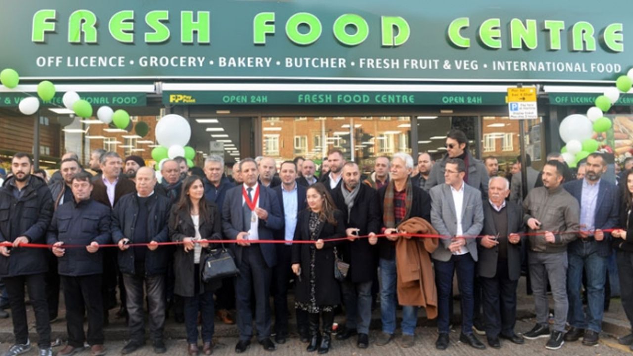 Londra'da Yeni Bir Market; Fresh Food Centre Hizmete Girdi