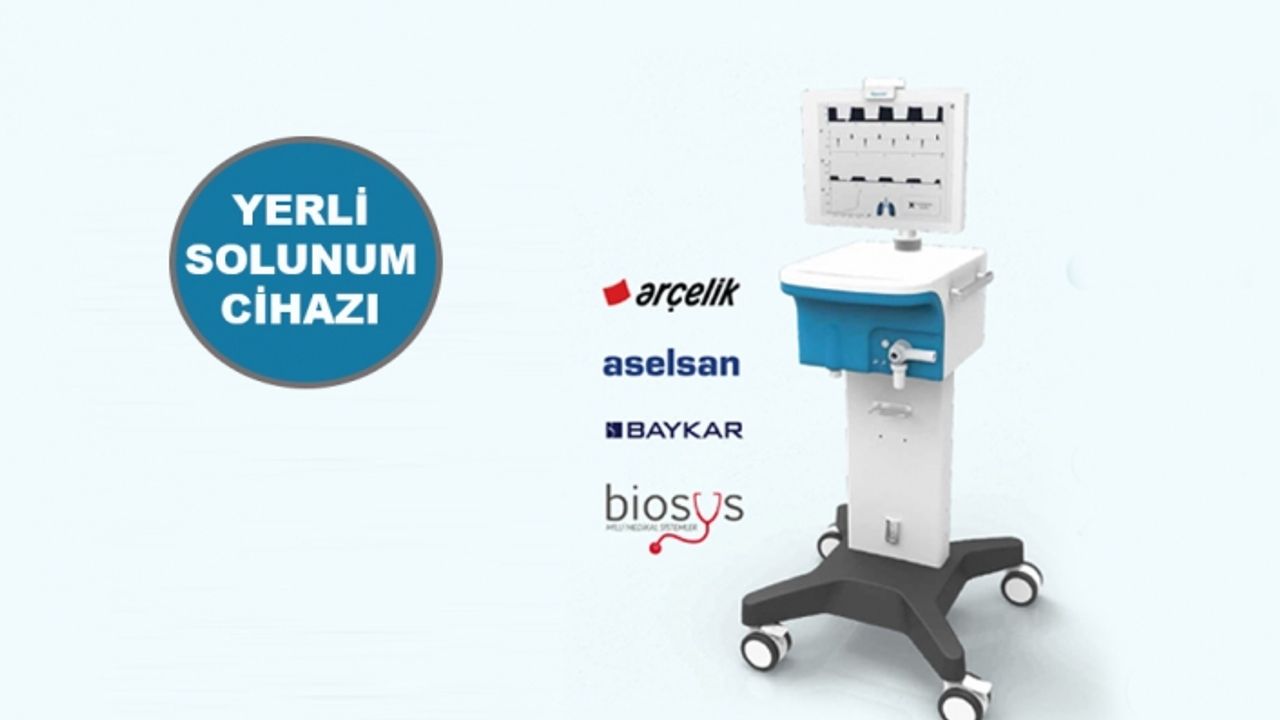 İşte Türkiye'nin Ürettiği Yerli Solunum Cihazı