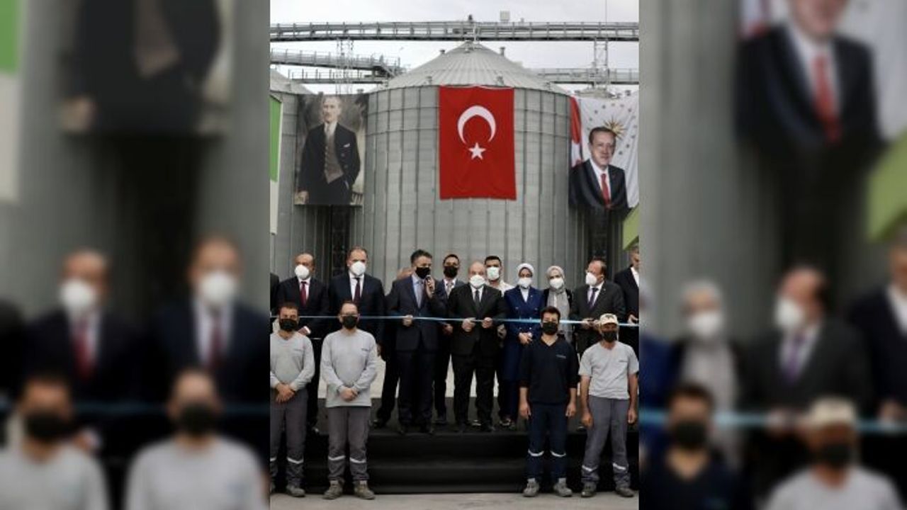 Proyem Polatlı Yem Fabrikası iki bakanın katılımıyla açıldı