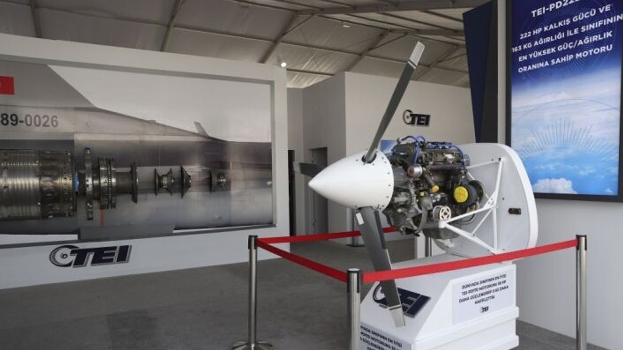 Türkiye'nin yeni İHA motoru ilk kez TEKNOFEST'te