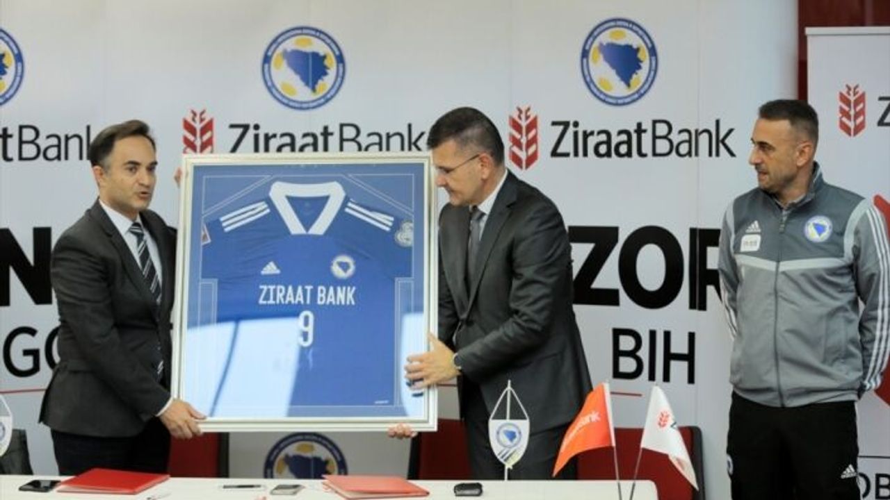 Ziraat Bankası, Bosna Hersek sponsorluk anlaşmasını yeniledi