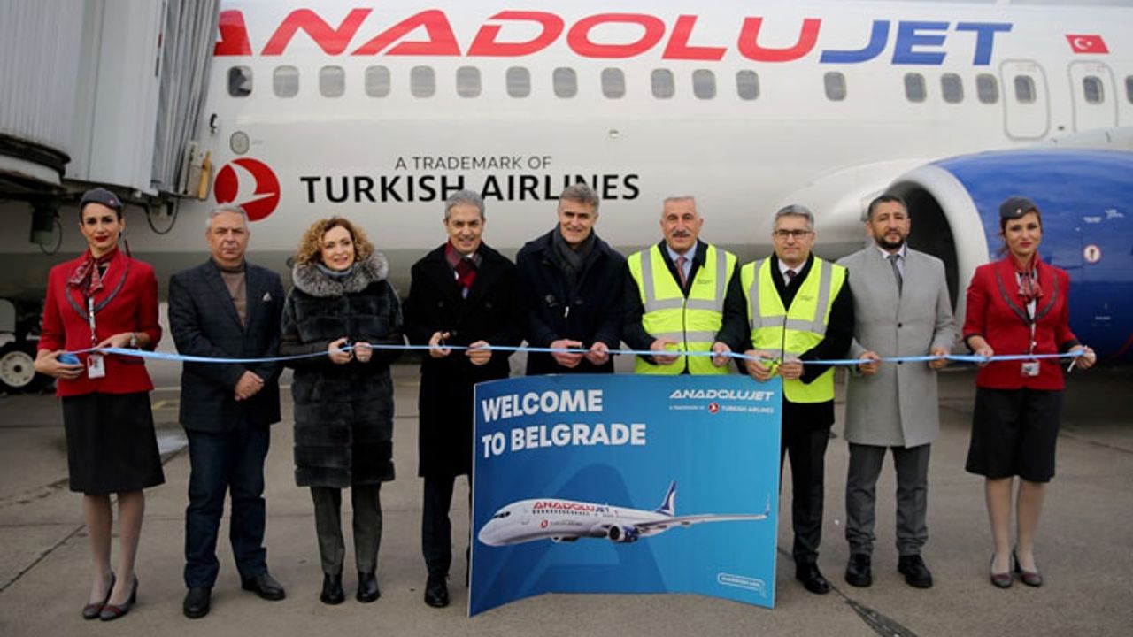 Ankara'dan Belgrad’a direkt uçak seferleri başladı