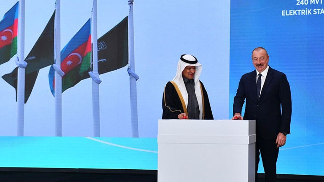 Azerbaycan'da rüzgar enerjisi santralinin temeli atıldı