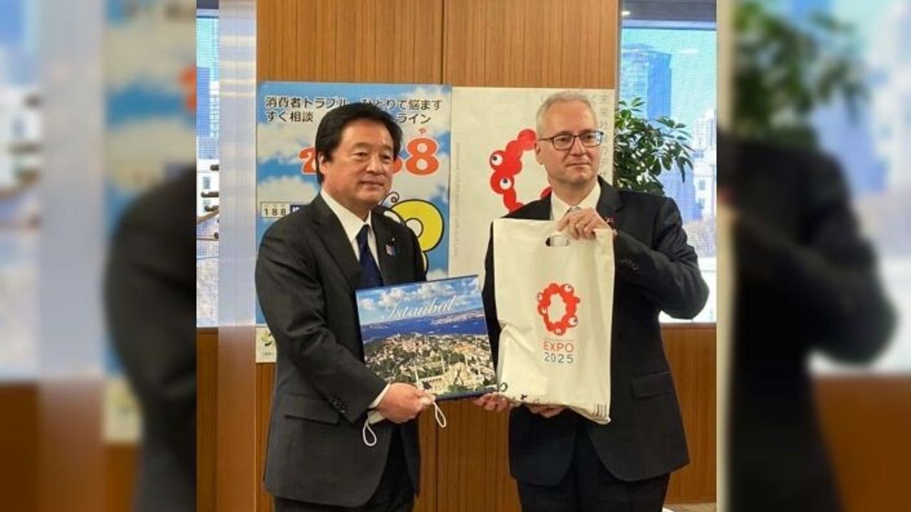 Tokyo Büyükelçisi Güngen, 2025 Expo'ya katılma kararını iletti
