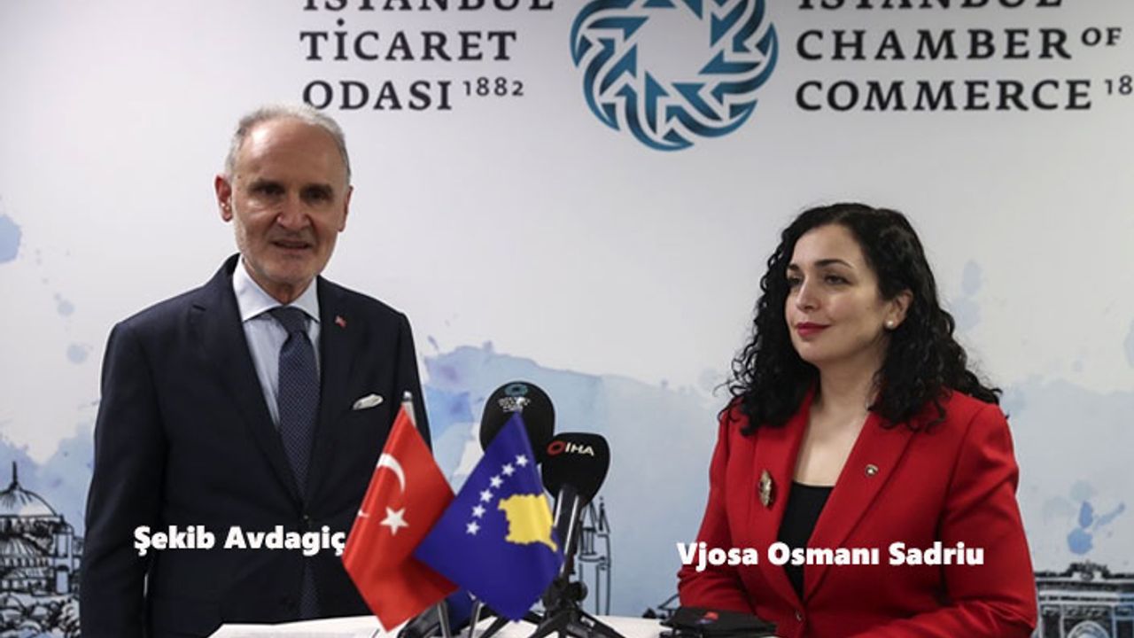 Kosova Cumhurbaşkanı, İstanbul Ticaret Odası'nın konuğuydu