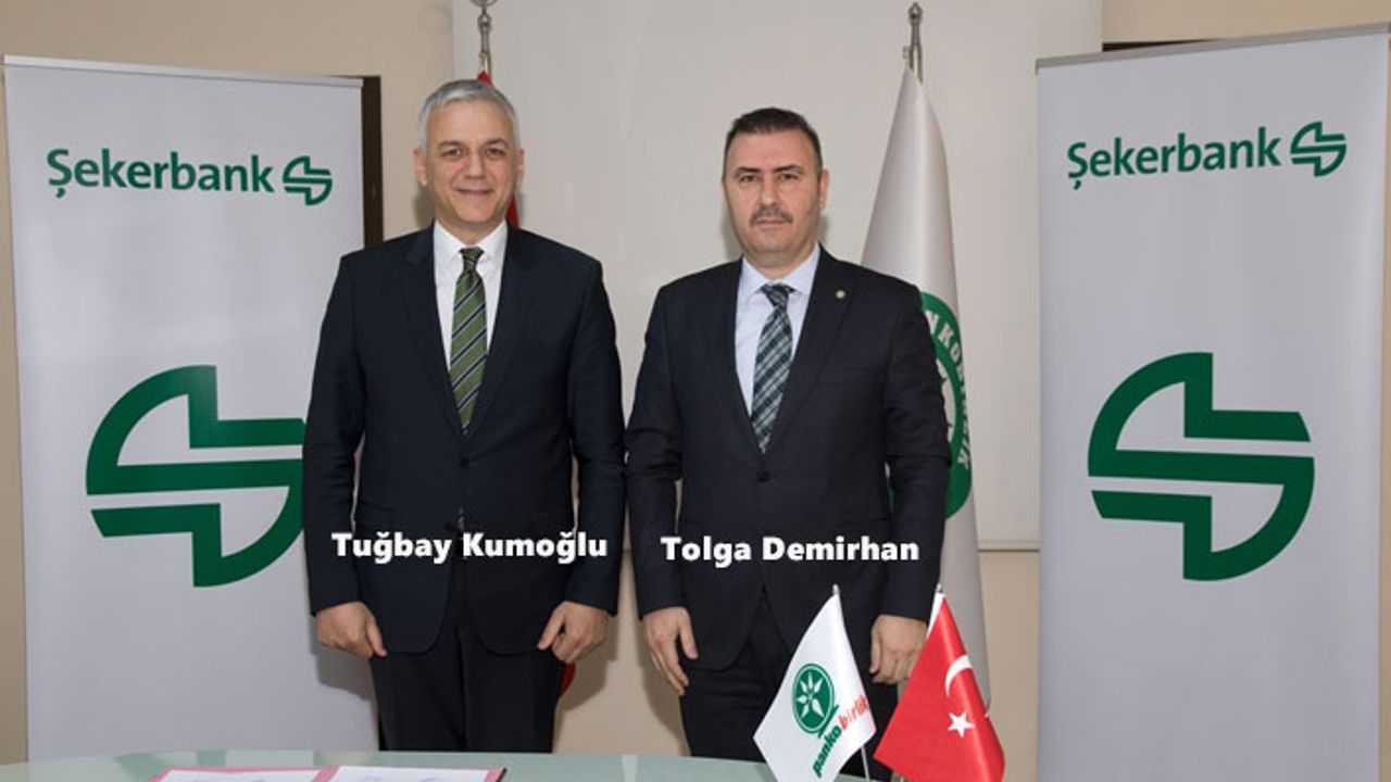 Şekerbank'tan Pankobirlik'in 50. yılında üreticisiye destek