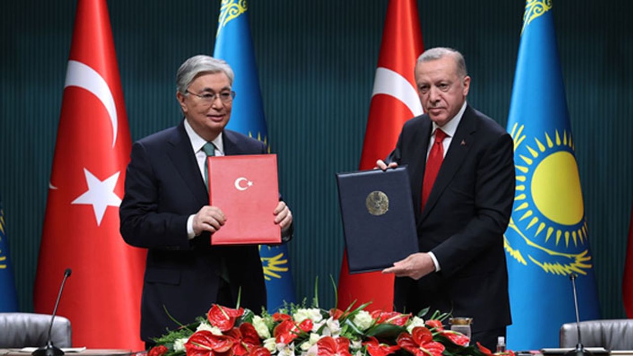 Kazakistan Cumhurbaşkanı Tokayev'den Ankara'da yoğun temas