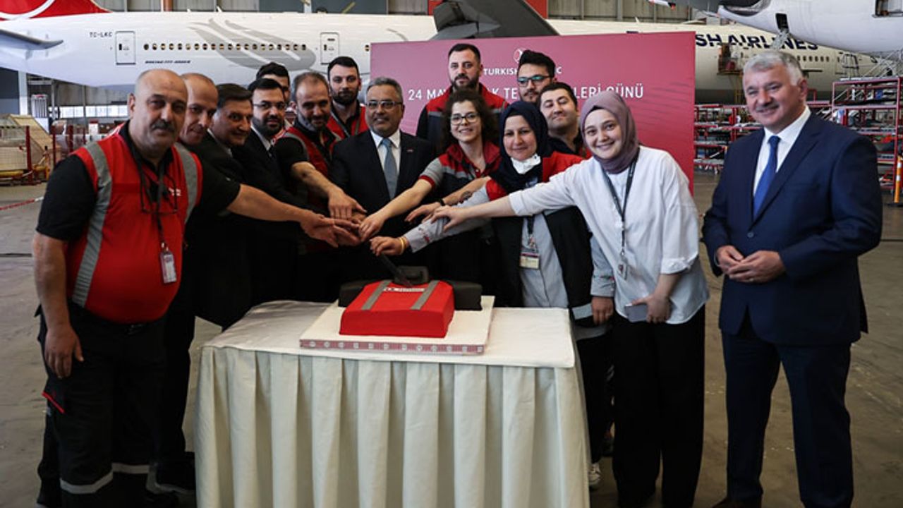 THY'de “24 Mayıs Uçak Teknisyenleri Günü“nü kutlaması