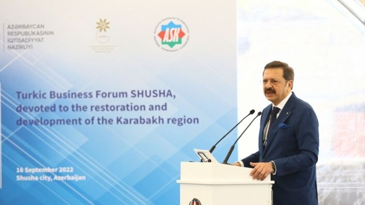 Türk dünyasının iş insanları Karabağ'ın imarı için Şuşa'da buluştu