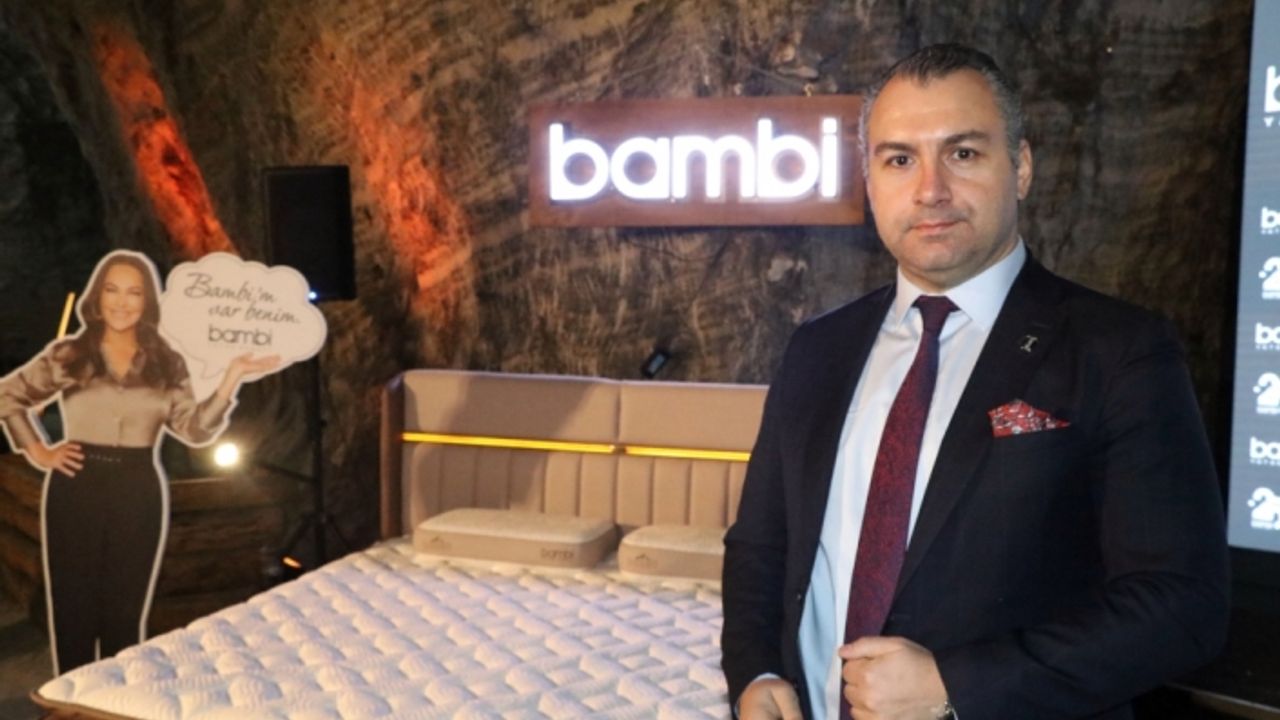 Bambi Yatak'ın, kaya tuzuyla geliştirdiği yeni ürünü