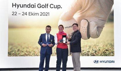 Hyundai Golf Cup birincileri ödüllerine kavuştu