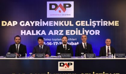 DAP Gayrimenkul Geliştirme halka açılıyor