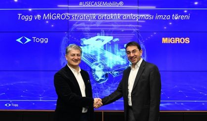 Togg ve Migros'tan benzersiz kullanıcı deneyimi için iş birliği
