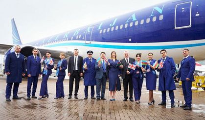 Azerbaycan Airlines’in Bakü-Gatwick seferleri başladı