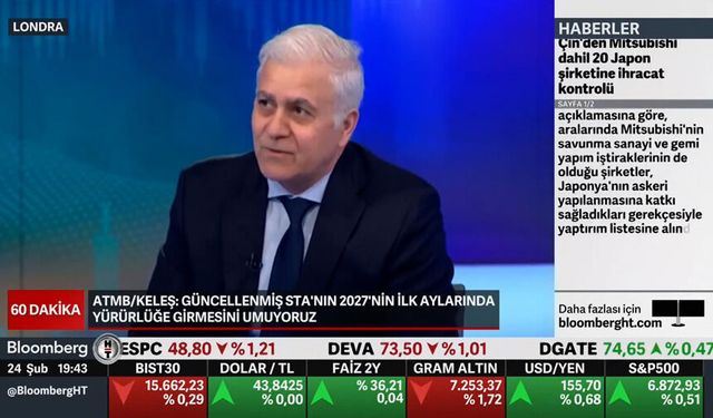 ATMB Başkanı Keleş: İngiltere’ye tarım ihracatı 5 milyar dolara çıkabilir