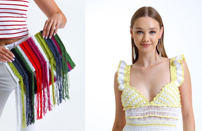 Baharla Birlikte Moda Dünyasında Örgü Rüzgârı Başladı