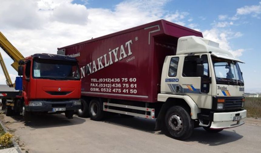 Ankara İzmir Evden Eve Nakliyat
