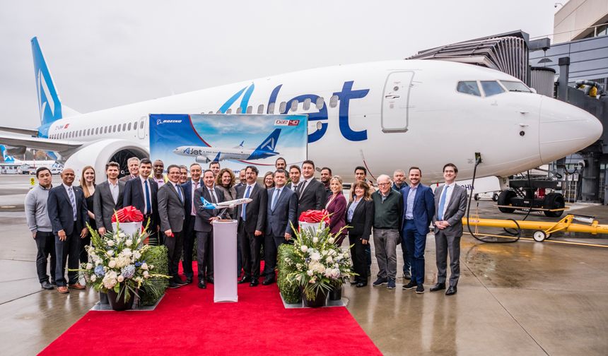 AJet 3 ay içinde filosuna fabrika çıkışlı 8. uçağı da kattı