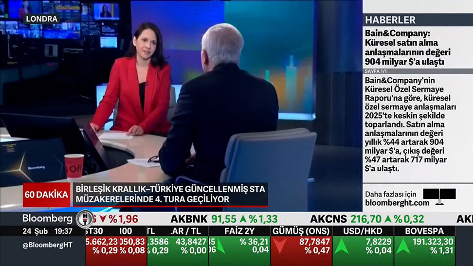 Atmb Baskani Vehbi Keleş Bloomberg Ht Yayın 2