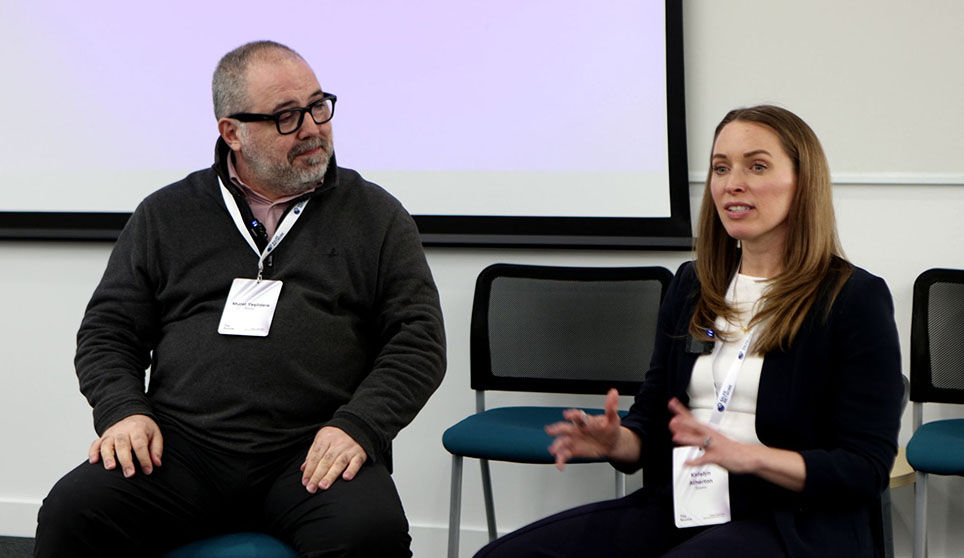 The Source Summit & Awards Katelyn Atherton & Murat Yeşildere